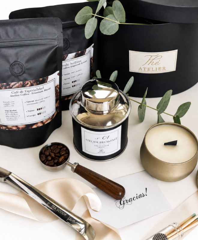 Atelier Moment cesta regalo gourmet Thé Atelier