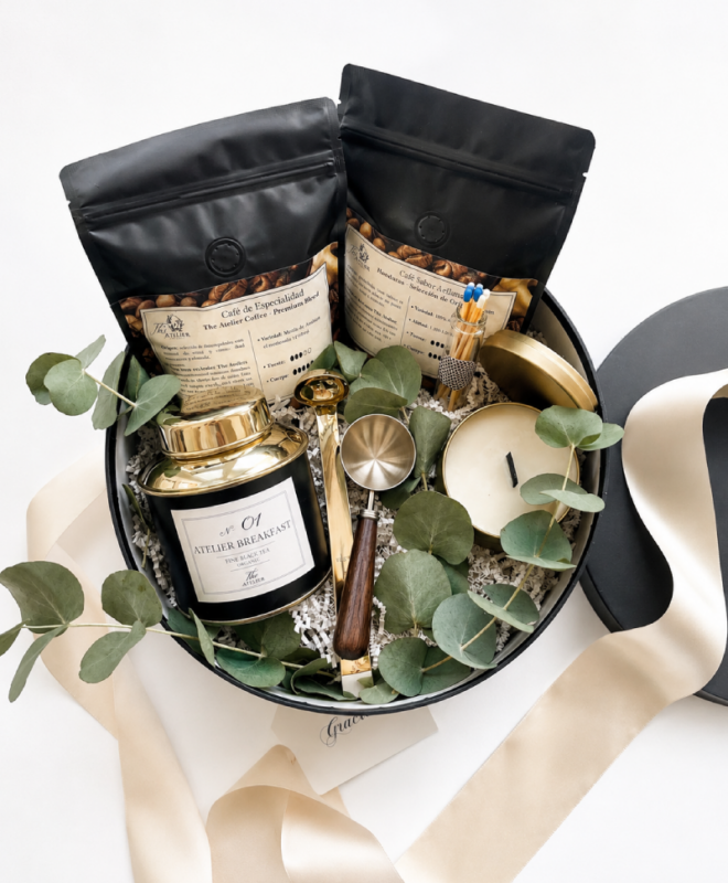 Atelier Moment cesta regalo gourmet Thé Atelier